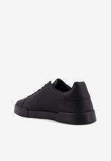 Dolce & Gabbana Portofino Leather Low-Top Sneakers Black CS2330A014180999_Black_40005222