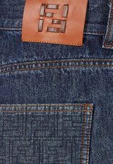Fendi Logo Patch Mini Denim Shorts Blue FLP861AW82F1UKI_BLUEBERRY 26_41974902