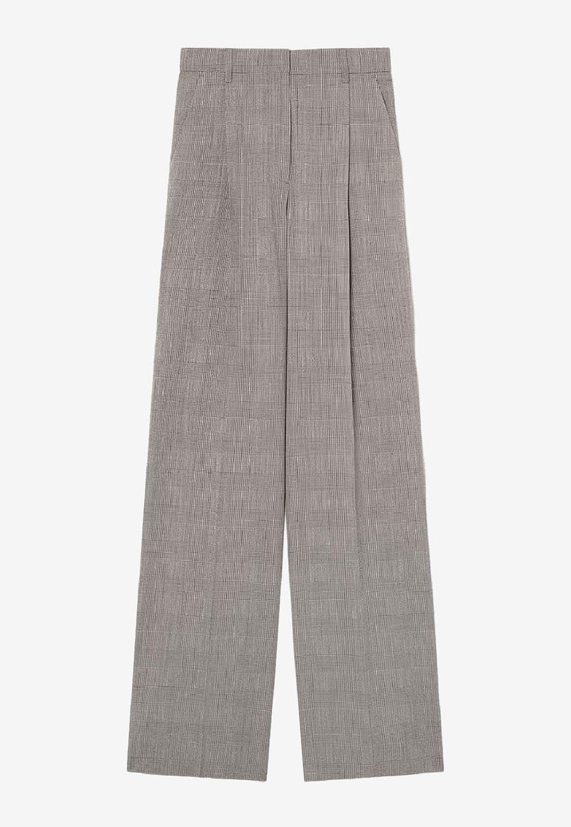 Golden Goose DB Prince of Wales Wool Tailored Pants Gray GWP02182P00231860567_GREY SHADES_41114643