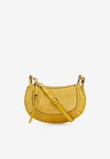 Isabel Marant Oskan Moon Suede Shoulder Bag  Yellow PP0003FBB3C07M11SN_SAFFRON_41973182