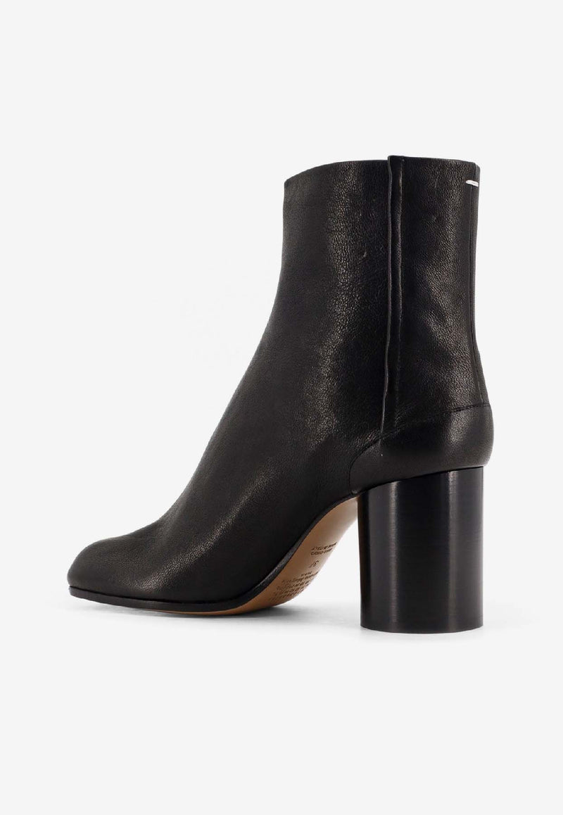 Maison Margiela Tabi 70 Leather Ankle Boots Black S58WU0260P3753T8013_Black_41114638