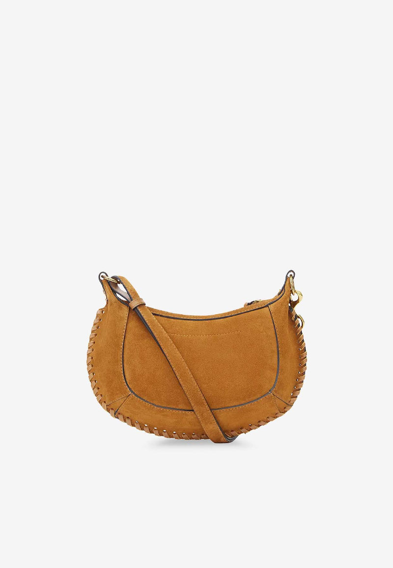 Isabel Marant Oskan Moon Suede Shoulder Bag  Brown PP0003FBB3C07M50CO_Brandy_41973200