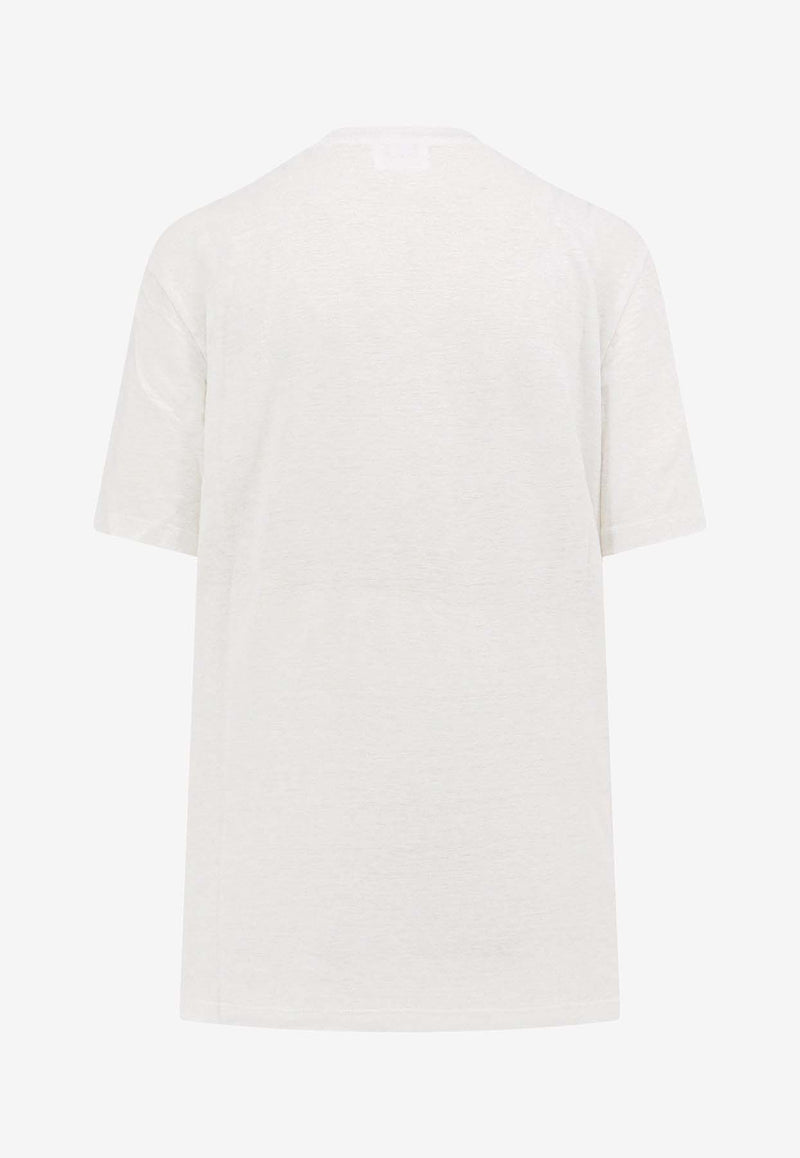 Isabel Marant Etoile Zewel Logo T-shirt Black TS0001FBA1N10E20WH_Black_41973116