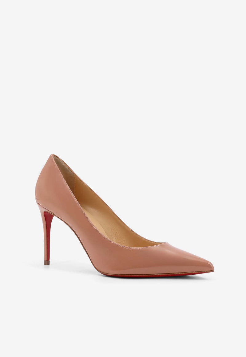 Christian Louboutin Kate 85 Patent Leather Pumps Pink 3191416PK1A_Pink_29851632