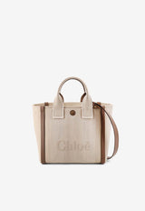 Chloé Small Carry Canvas Tote Bag Beige CHC25SS911O6523N_Vegetal Beige_41114871