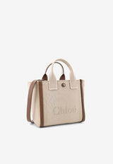 Chloé Small Carry Canvas Tote Bag Beige CHC25SS911O6523N_Vegetal Beige_41114871