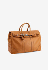 Brunello Cucinelli Leather Travel Bag Brown MBTGBU071C001_Denim_38415188