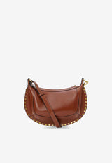 Isabel Marant Oskan Moon Leather Crossbody Bag Brown PP0003FAA1C01M50CO_Brandy_41973108