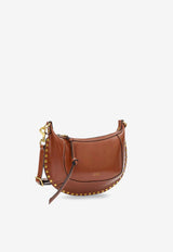 Isabel Marant Oskan Moon Leather Crossbody Bag Brown PP0003FAA1C01M50CO_Brandy_41973108