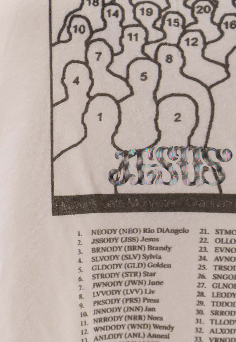 Paly Hollywood Heavens Gate Ringer Long-Sleeved T-shirt White 3U003Q3009VWTWHITE_White_30010013