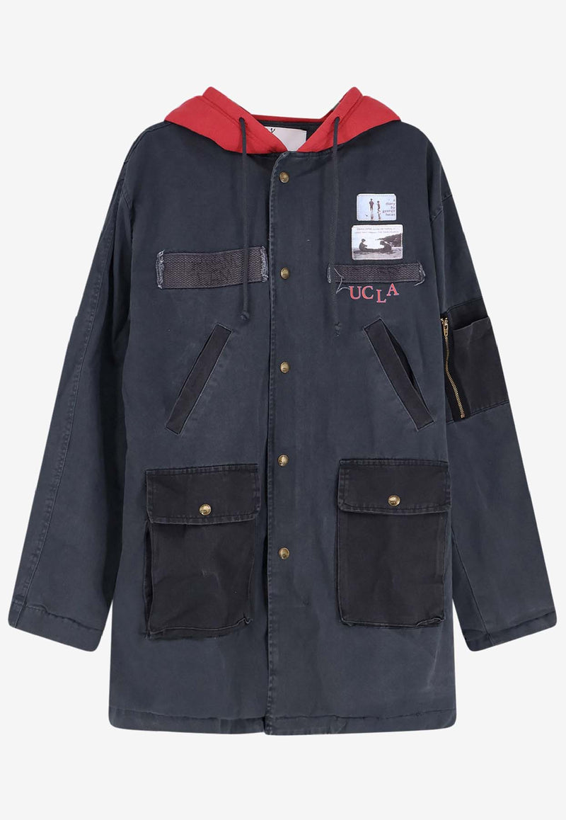 Paly Hollywood Rain People Field Jacket Blue 7U003Q3009NVYNVY_Blue_30008285