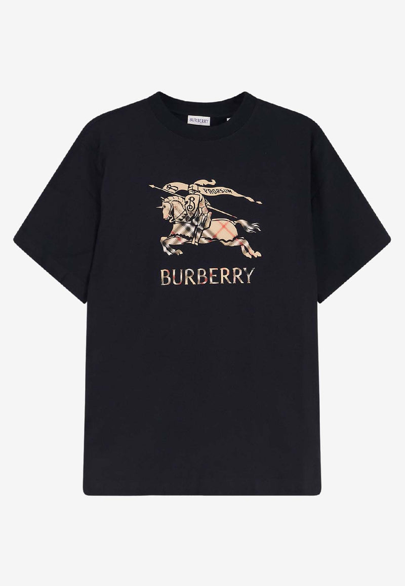 Burberry EKD Checked Patch T-shirt Black 8119013A1189_Black_40017642