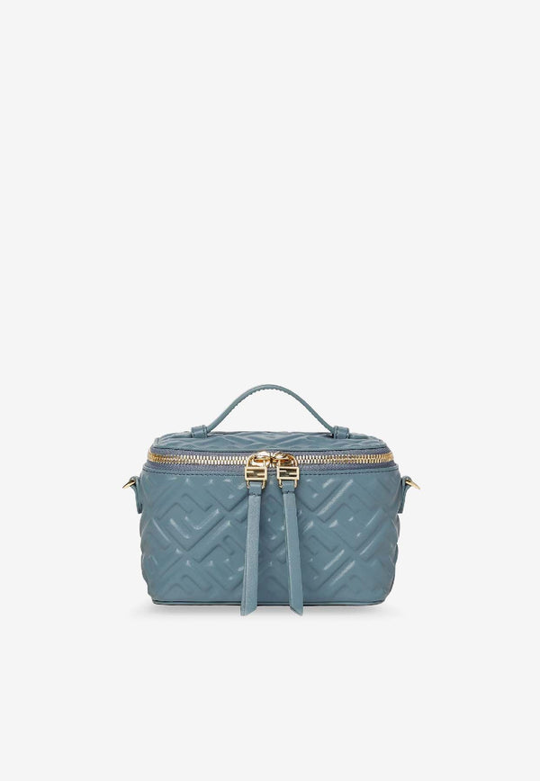 Fendi Embossed FF Vanity Crossbody Bag Light Blue 8BS108AAJDF1UJC_MERCURIO_41974898