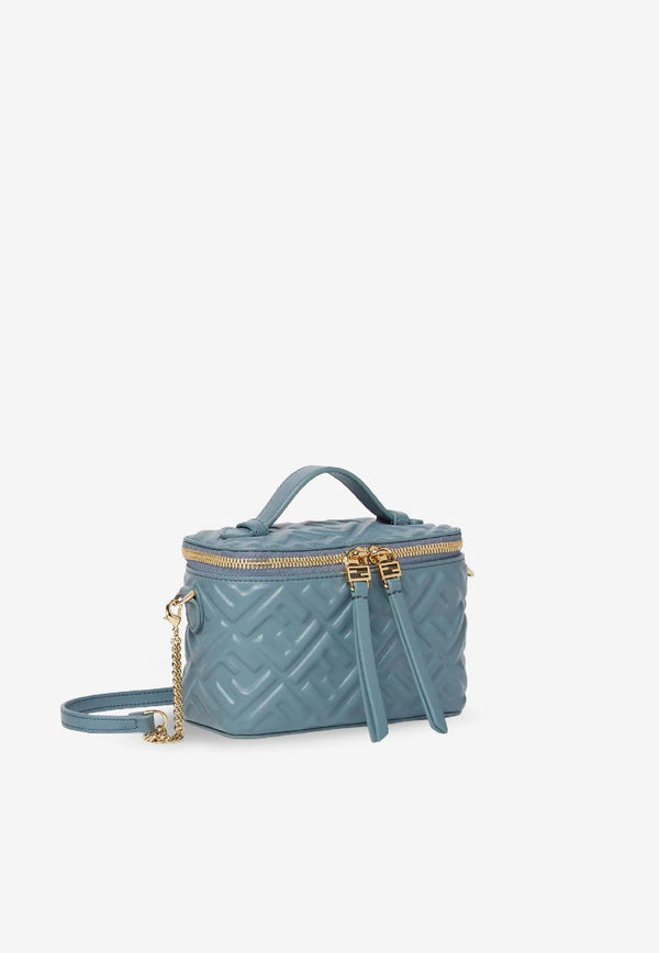 Fendi Embossed FF Vanity Crossbody Bag Light Blue 8BS108AAJDF1UJC_MERCURIO_41974898