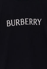 Burberry Logo Embroidered T-shirt Black 8122387A1189_Black_40017424