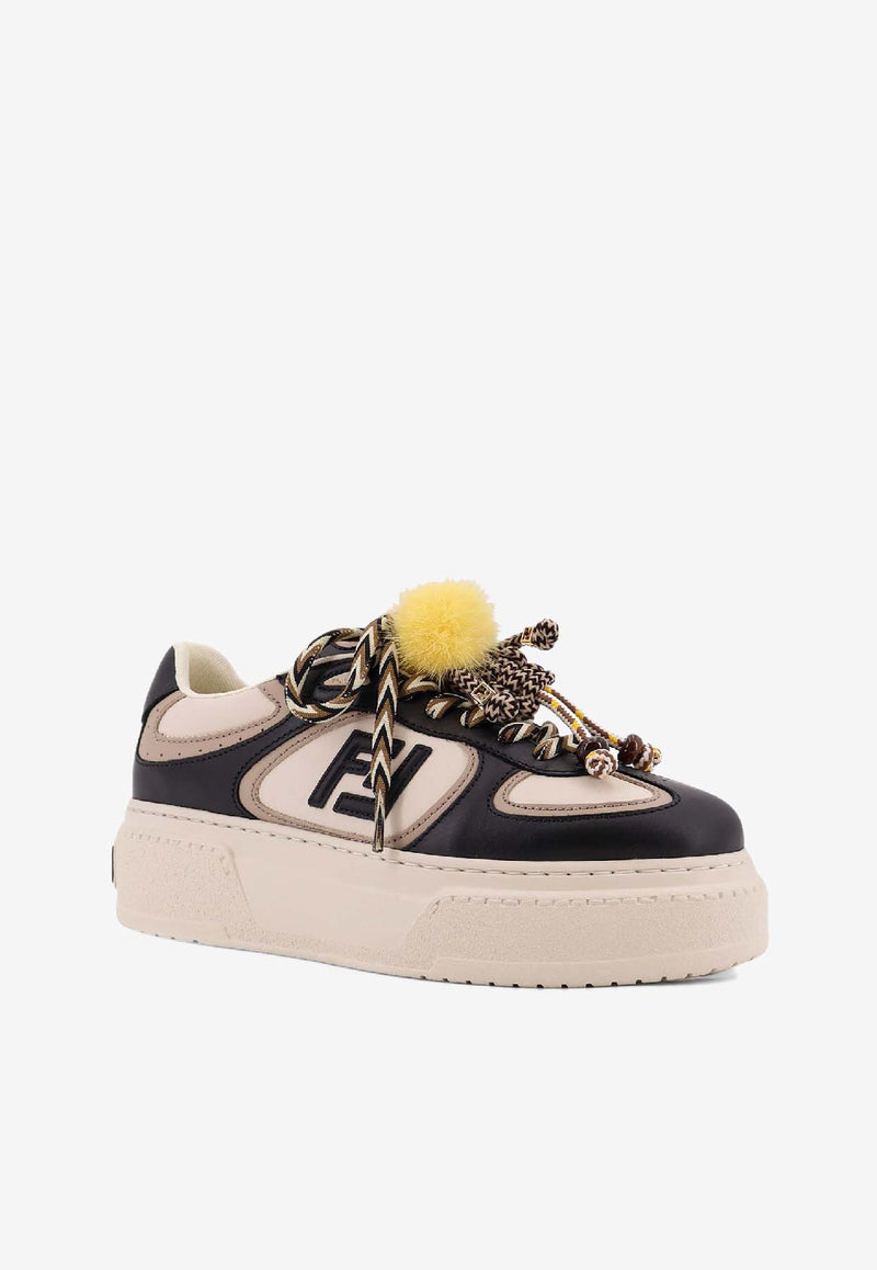 Fendi Match Platform Sneakers Multicolor 8E8721AY9NF1V7Q_NER+B.IC-AMBE MARSHM_42821634