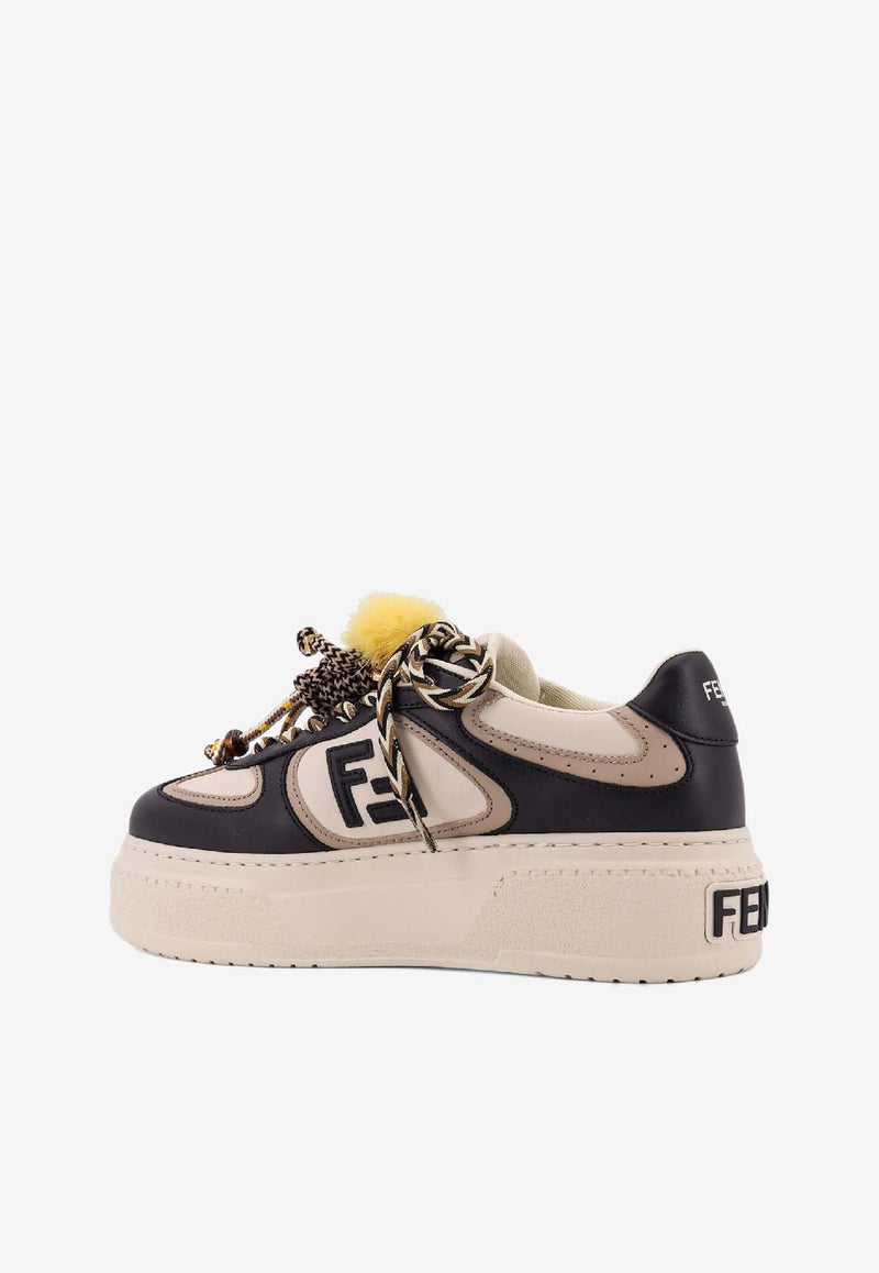 Fendi Match Platform Sneakers Multicolor 8E8721AY9NF1V7Q_NER+B.IC-AMBE MARSHM_42821634
