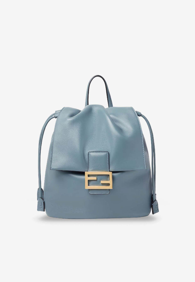 Fendi Deconstructed Leather Backpack Light Blue 8BZ057AYJ1F1UJC_MERCURIO_41974915