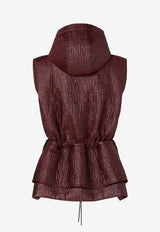 Fendi Monogram Zip-Up Vest Plum FAN239AT9CF1UKF_PLUM 26_42821659