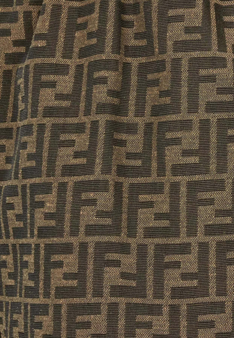 Fendi Monogram Mini Shorts Brown FR6259A5W3F118W_Tobacco_42821560