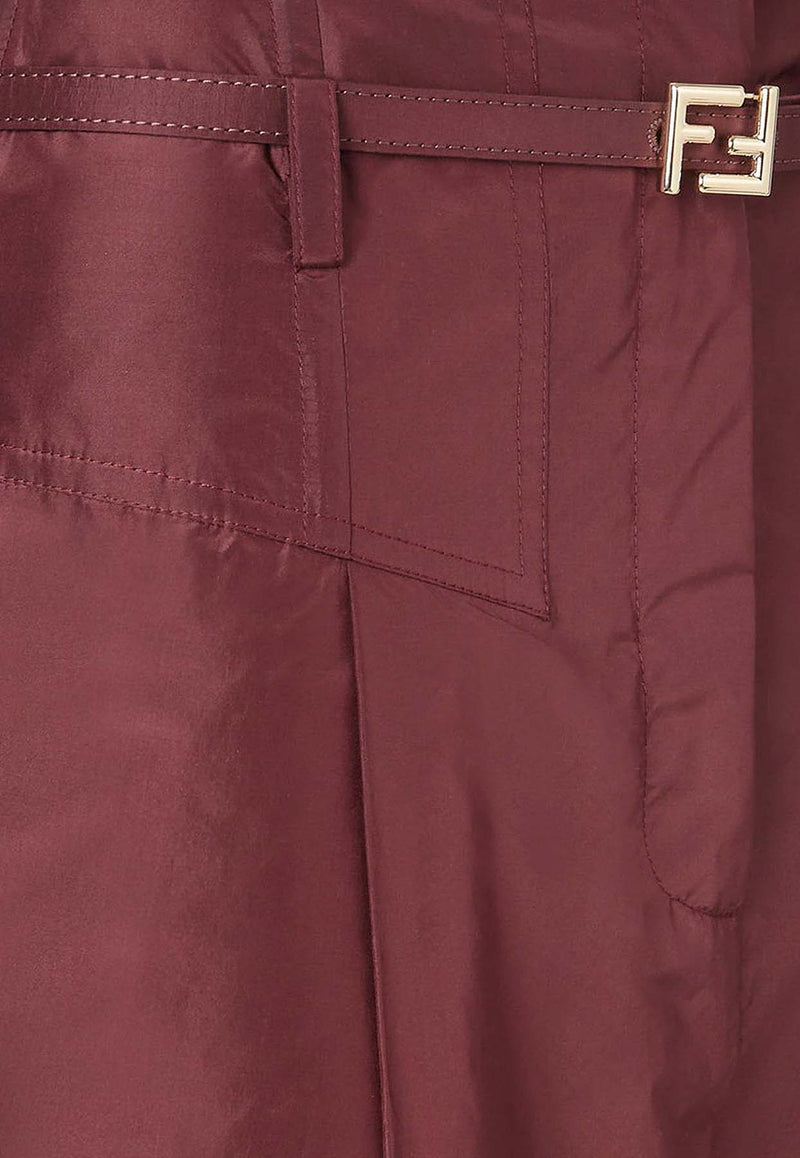 Fendi Silk Tailored Pants Plum FR6673AW7CF1UKF_PLUM 26_42821647