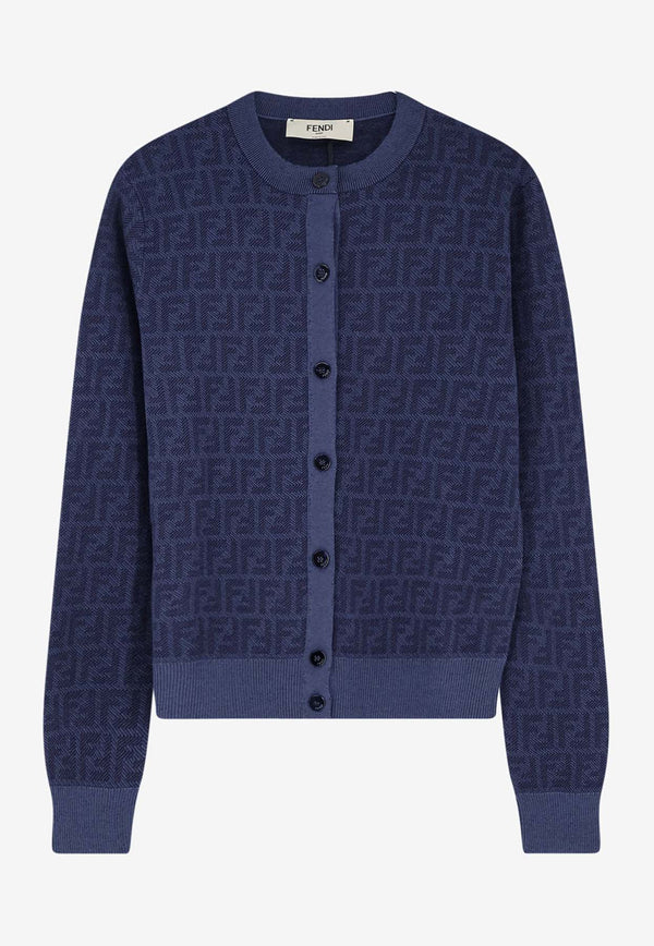 Fendi FF Jacquard Cardigan Blue FZE566AYM1F1UKI_BLUEBERRY 26_41974879