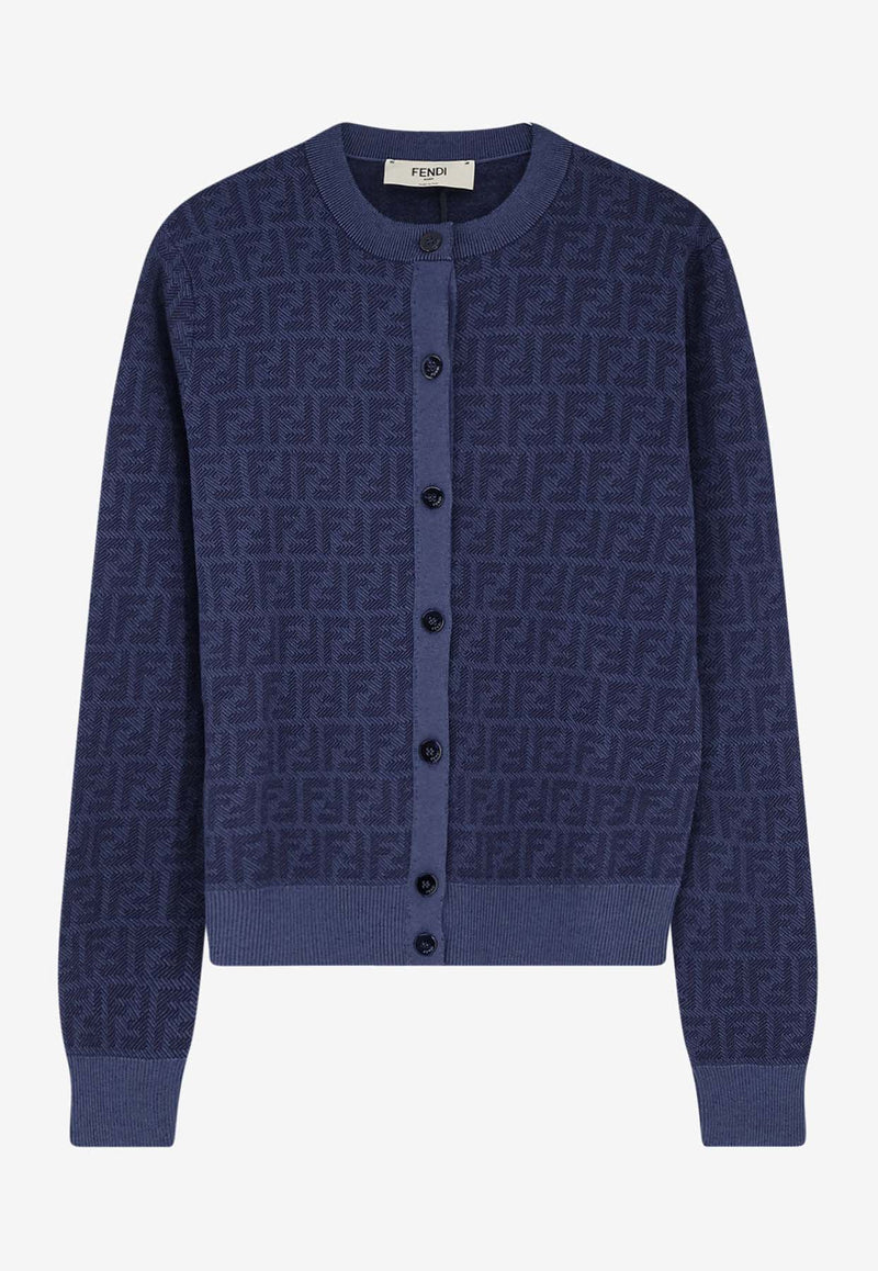 Fendi FF Jacquard Cardigan Blue FZE566AYM1F1UKI_BLUEBERRY 26_41974879