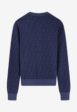 Fendi FF Jacquard Cardigan Blue FZE566AYM1F1UKI_BLUEBERRY 26_41974879