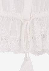 Isabel Marant Etoile Polly Embroidered Blouse White HT0767FAD1J05E20WH_White_41973215