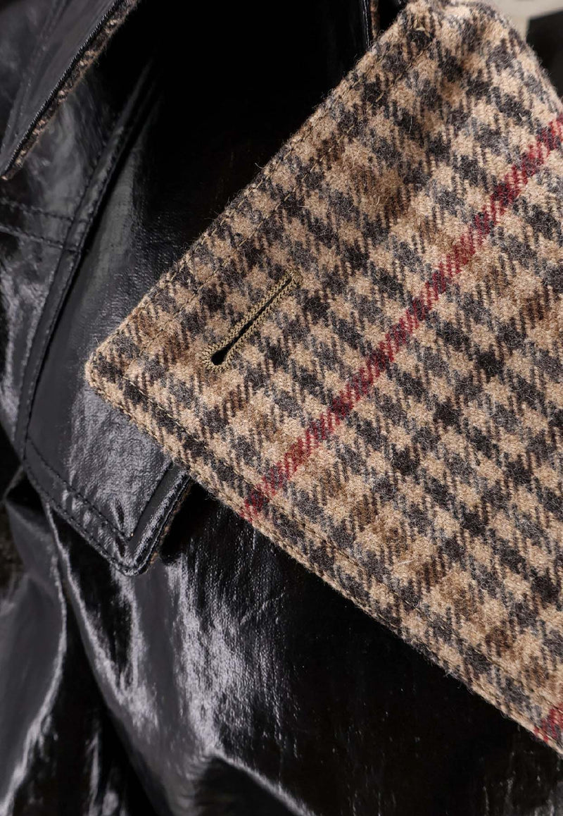 Chloé Belted Single-Breasted Coat Black CH25WMA52191001_Black_38767398