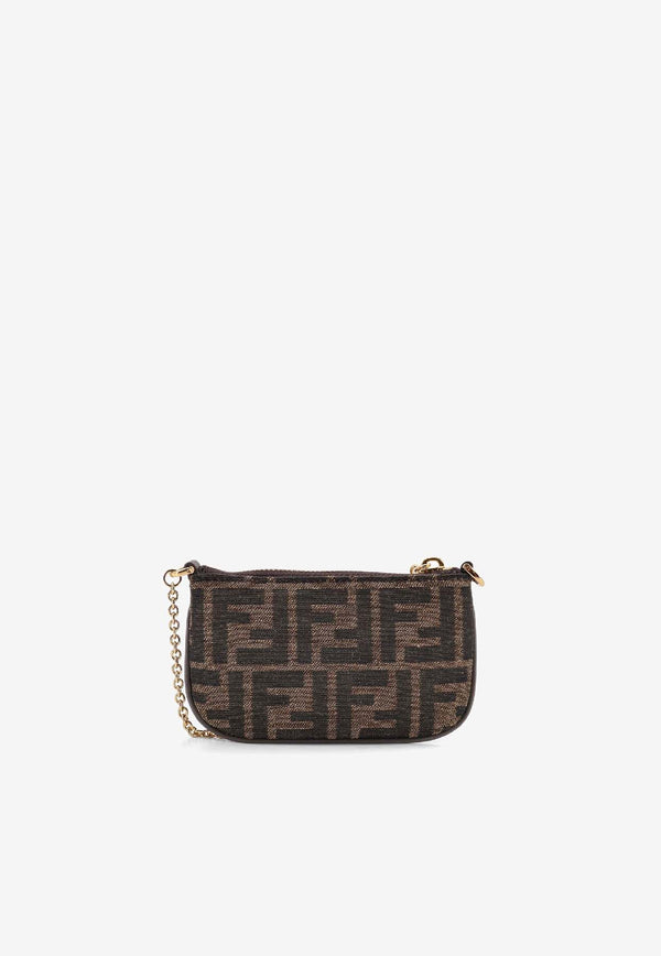 Fendi Mini FF Jacquard Crossbody Bag Brown 8M0535A98PF1GL7_T.MORO+R.EBANO+OS_42823236