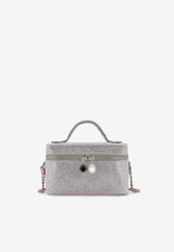 Stella McCartney Vanity Laminated Shaggy Deer Crossbody Bag 7P0070WP03018101_Silver_40022379