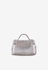 Stella McCartney Vanity Laminated Shaggy Deer Crossbody Bag 7P0070WP03018101_Silver_40022379
