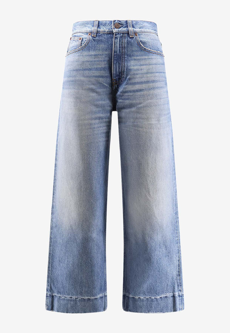 Chloé High-Rise Straight Jeans Blue CH26SDP4325240R_Dream Blue_41114680