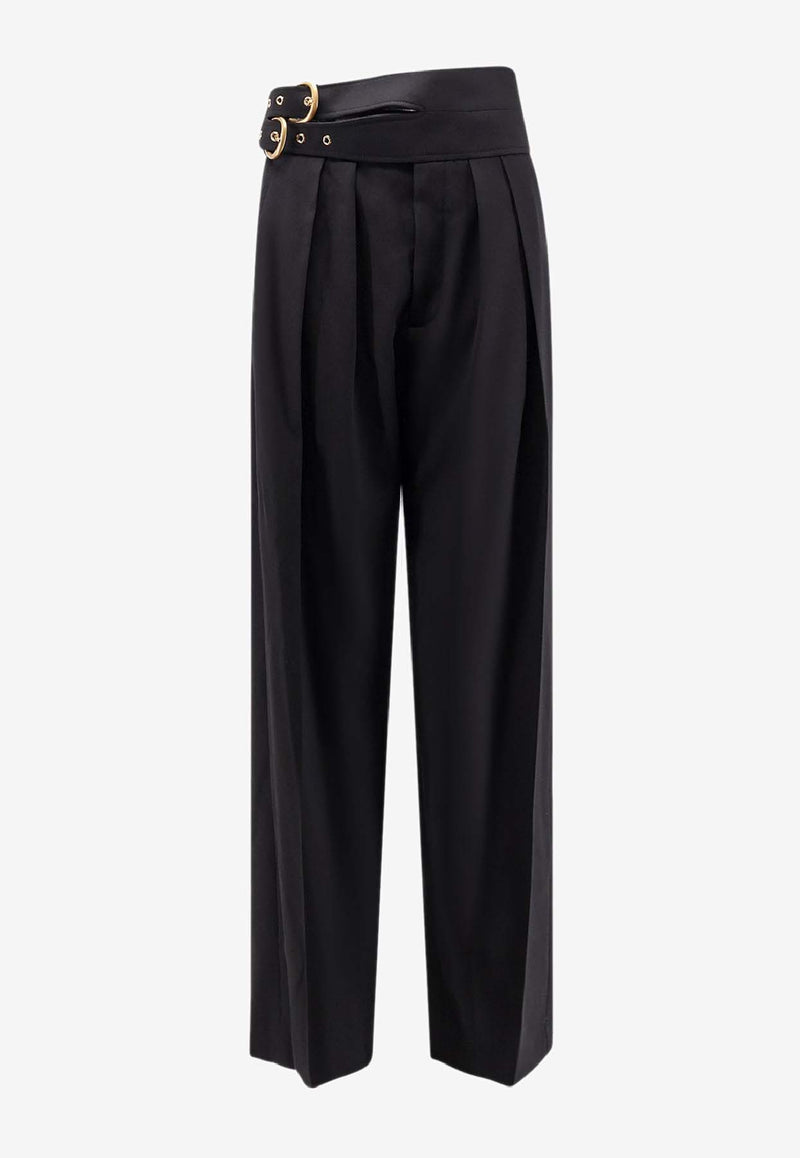 Chloé Wool Tailored Pants Black CH26SPA08067001_Black_41114772