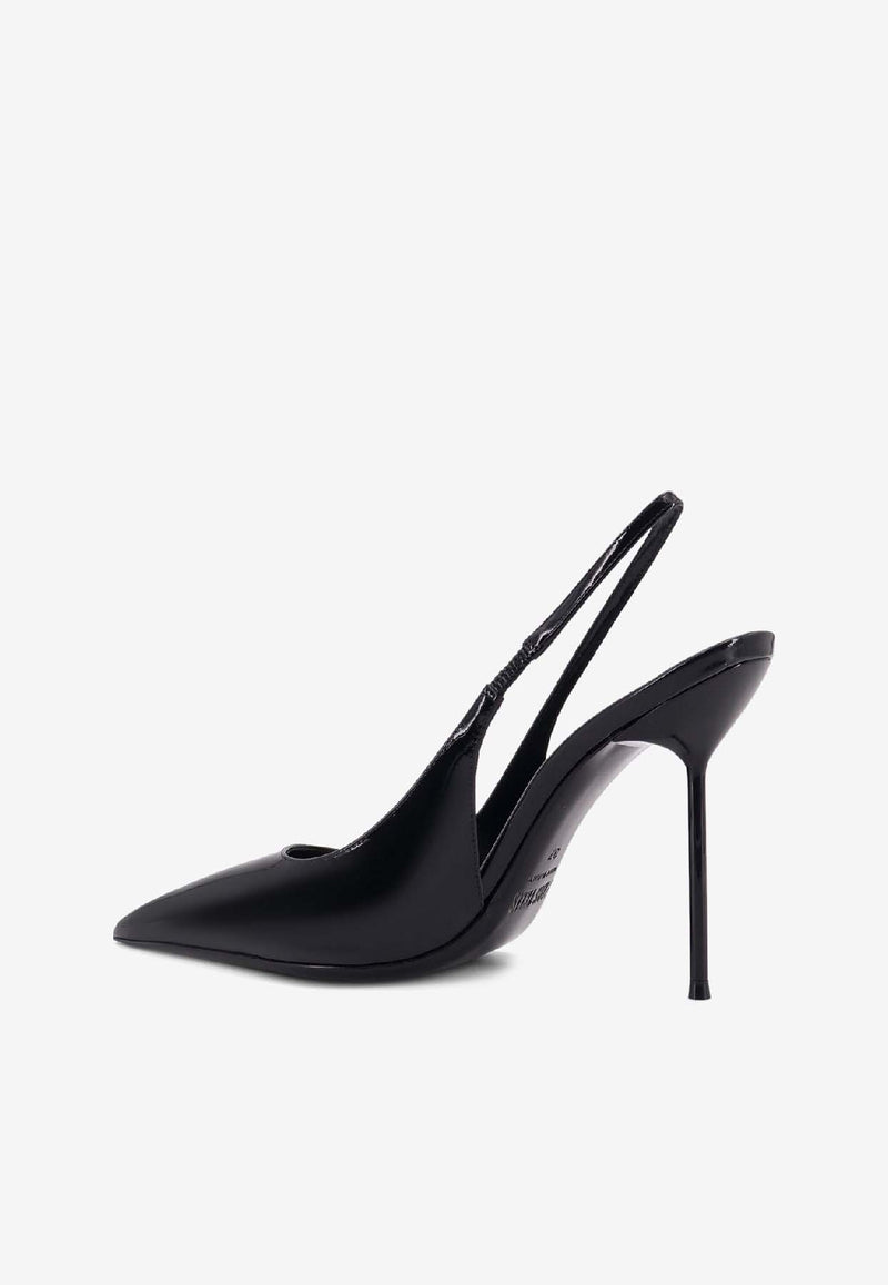 Paris Texas Lidia 105 Slingback Leather Pumps Black PX913XVN01BLACK_Black_42176720