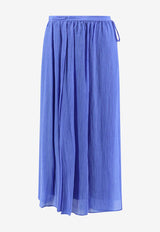 Polo Ralph Lauren Pleated Maxi Skirt 211A96330001_INDIGOSKY_43227927