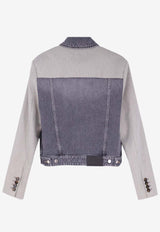 Stella McCartney Buttoned Denim Jacket 6D02063SQH441196_Grey_40005218
