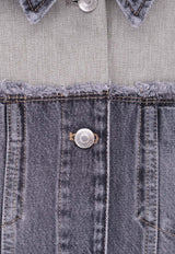 Stella McCartney Buttoned Denim Jacket 6D02063SQH441196_Grey_40005218