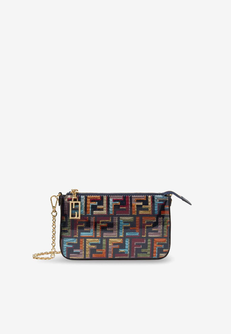Fendi FF Baguette Crossbody Bag Multicolor 8BS073AW6QF1URO_MLC BLU ABISSO_42822694