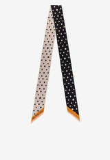 Fendi Polka-Dots Silk Bandeau Multicolor FXT011AWEYF0ZE7_Black_42822679
