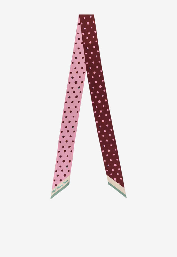 Fendi Polka-Dots Silk Bandeau Multicolor FXT011AWEYF1VHA_RSO SCURO RA_42822668