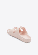 Birkenstock Kids Girls Arizona Flower Slides Pink 1031271PVC/S_BIRKE-LR
