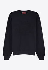 Gucci Embossed Logo Sweatshirt Black 795510XJHN81043_BLACK MIX_44132625
