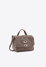 Zanellato Baby Postina Leather Crossbody Bag Taupe 0680100040000BABYZ0183_GREY NOSTALGIA CANAGLIA_44130189