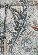 Zimmermann Wanderlust Scallop One-Piece Swimsuit Multicolor 5755WRS262TPTM_Tapestry Teal Multi_44130176