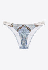 Zimmermann Wanderlust Scoop Bikini Bottom Blue 4627WRS262TPBL_Tapestry Blue Multi_44130023