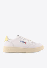 Autry Medalist Leather Low-Top Sneakers White AULWLL09WHT LEMON MERINGUE_White_44128614