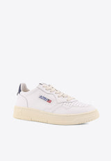 Autry Medalist Leather Low-Top Sneakers White AULWLL12WHT SPACE_Bianco grigio_44128562