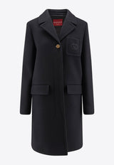 Gucci Batavia Wool Single-Breasted Coat Black 851886ZARFV1000_Black_44132718